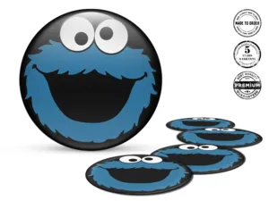 Silicone Stickers Precision Interstellar Prism